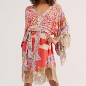 Spell and the gypsy X Free People Willow Tassel kimono fringe Dress